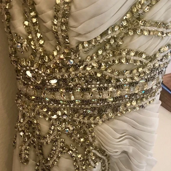 TERANI Couture Evening Dress - Picture 2 of 5